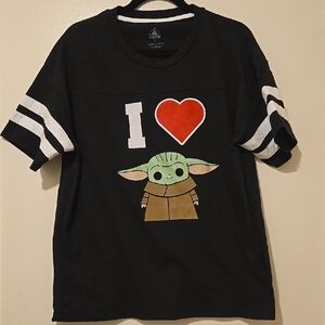 Women’s Black Star Wars T-Shirt sz L